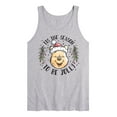 thumbnail image 1 of Disney Winnie The Pooh - Tis The Season To Be Jolly Christmas - Men's Jersey Tank Top, 1 of 4