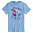 thumbnail image 1 of Disney Winnie The Pooh - Wishing For A Merry Christmas - Men's Short Sleeve Graphic T-Shirt, 1 of 5