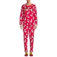 thumbnail image 1 of Disney Winnie The Pooh Women's and Women's Plus License Pajama Set, 3-Piece, 1 of 6