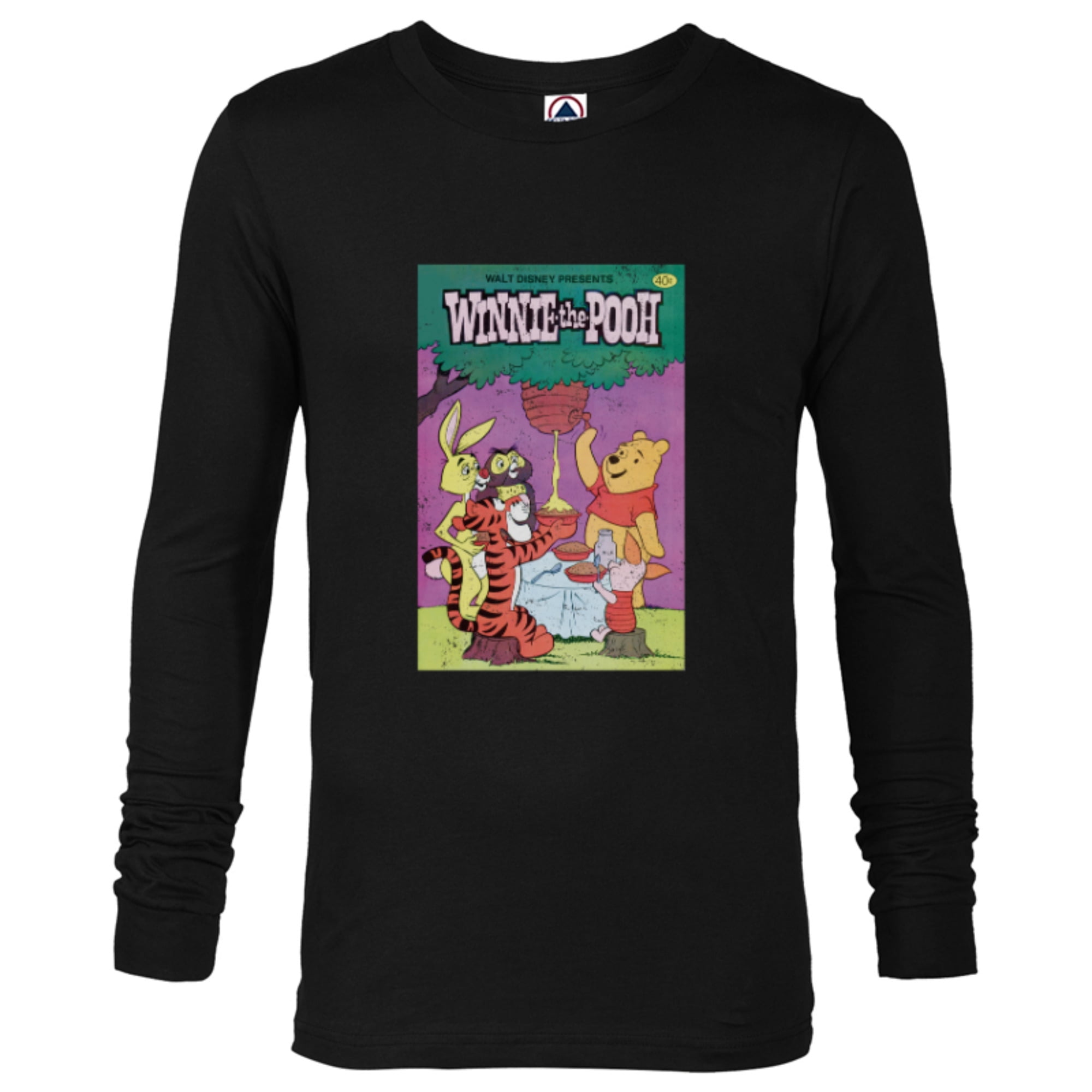 Disney Winnie The Pooh and Friends Retro Poster - Long Sleeve T-Shirt ...