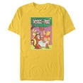 thumbnail image 1 of Disney Winnie The Pooh and Friends Retro Poster - Short Sleeve Blended T-Shirt for Adults - Customized-Yellow, 1 of 5