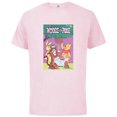 thumbnail image 1 of Disney Winnie The Pooh and Friends Retro Poster - Short Sleeve Cotton T-Shirt for Adults - Customized-Soft Pink, 1 of 5