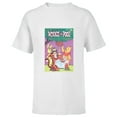thumbnail image 1 of Disney Winnie The Pooh and Friends Retro Poster - Short Sleeve T-Shirt for Kids - Customized-White, 1 of 5