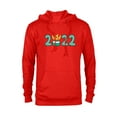 thumbnail image 1 of Disney Winnie the Pooh 2022 New Year’s Eve Standard - Pullover Hoodie for Adults – Customized-Red Heather, 1 of 5