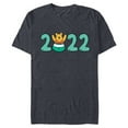 thumbnail image 1 of Disney Winnie the Pooh 2022 New Year’s Eve Standard - Short Sleeve Blended T-Shirt for Adults – Customized-Navy Heather, 1 of 5