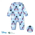 thumbnail image 1 of Disney Winnie the Pooh Baby Girls Boys Long Sleeve Jumpsuit Unisex Coverall Size 0-18 Months, 1 of 6
