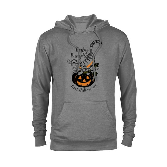 Disney Winnie the Pooh Baby Tigger Bump’s First Halloween - Pullover Hoodie for Adults - Customized-Athletic Heather
