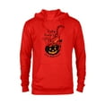 thumbnail image 1 of Disney Winnie the Pooh Baby Tigger Bump’s First Halloween - Pullover Hoodie for Adults - Customized-Red Heather, 1 of 5