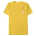 thumbnail image 1 of Disney Winnie the Pooh Balloon Flight Corner Picture - Short Sleeve Blended T-Shirt for Adults - Customized-Yellow, 1 of 5