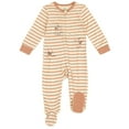 thumbnail image 1 of Disney Winnie the Pooh Bamboo Zip Up Sleep N' Play Coverall Newborn to Infant, 1 of 5
