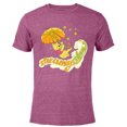 thumbnail image 1 of Disney Winnie the Pooh Bear Dreamy Days - Short Sleeve Blended T-Shirt for Adults - Customized-Purple, 1 of 5