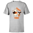 thumbnail image 1 of Disney Winnie the Pooh Boo Pooh Halloween - Short Sleeve T-Shirt for Kids - Customized-Athletic Heather, 1 of 5