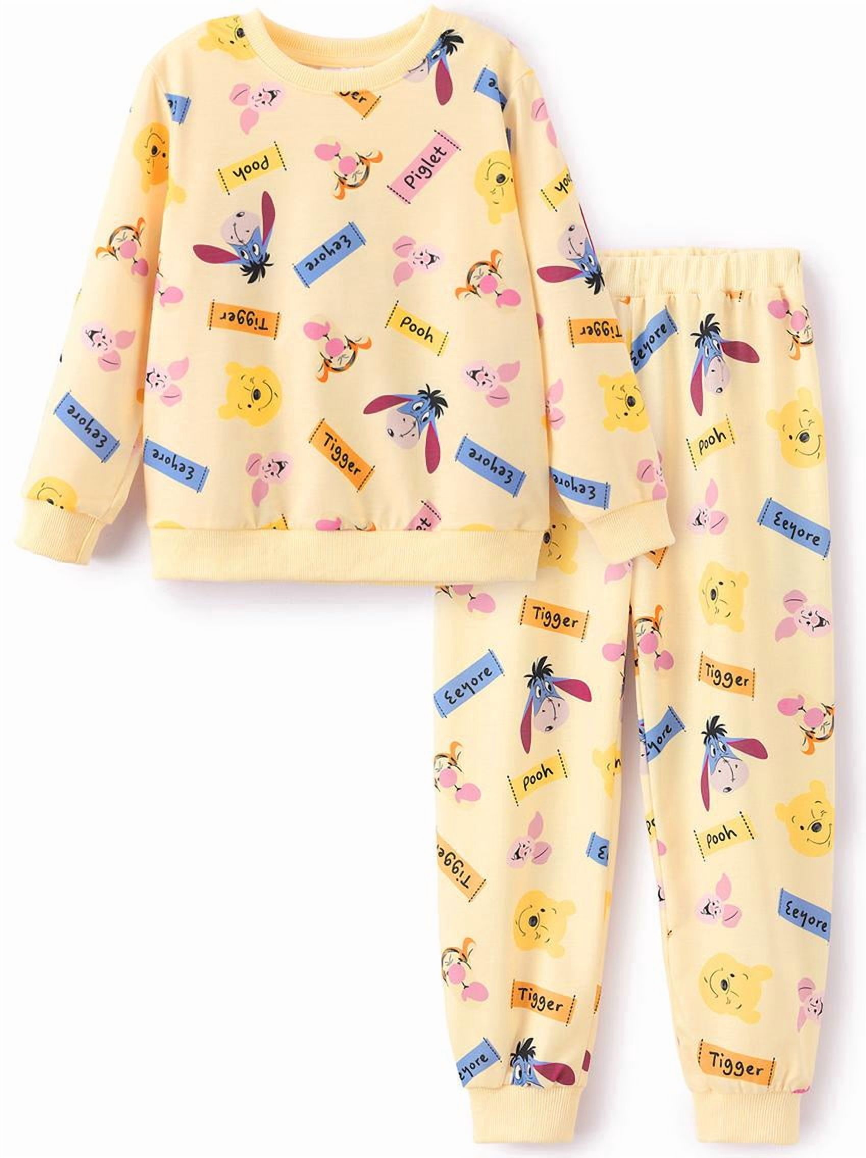 Disney Winnie The Pooh Boys Sweatshirt Outfit Set Toddler Kids Beige Set Sizes 2T 6Y: Worth Buying?
