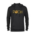 thumbnail image 1 of Disney Winnie the Pooh Classic Lettering - Pullover Hoodie for Adults - Customized-Black, 1 of 5