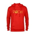thumbnail image 1 of Disney Winnie the Pooh Classic Lettering - Pullover Hoodie for Adults - Customized-Red Heather, 1 of 5