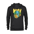 thumbnail image 1 of Disney Winnie the Pooh Eeyore Bother Free Sixties Retro - Pullover Hoodie for Adults - Customized-Black, 1 of 5