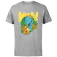 thumbnail image 1 of Disney Winnie the Pooh Eeyore Bother Free Sixties Retro - Short Sleeve Cotton T-Shirt for Adults - Customized-Athletic Heather, 1 of 5
