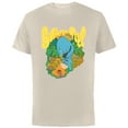 thumbnail image 1 of Disney Winnie the Pooh Eeyore Bother Free Sixties Retro - Short Sleeve Cotton T-Shirt for Adults - Customized-Natural, 1 of 5