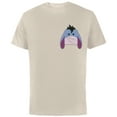 thumbnail image 1 of Disney Winnie the Pooh Eeyore Small Block Character Pocket - Short Sleeve Cotton T-Shirt for Adults - Customized-Natural, 1 of 5