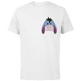 thumbnail image 1 of Disney Winnie the Pooh Eeyore Small Block Character Pocket - Short Sleeve Cotton T-Shirt for Adults - Customized-White, 1 of 5