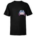 thumbnail image 1 of Disney Winnie the Pooh Eeyore Small Block Character Pocket - Short Sleeve T-Shirt for Kids - Customized-Black, 1 of 5