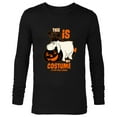 thumbnail image 1 of Disney Winnie the Pooh Eeyore This is my Costume Halloween - Long Sleeve T-Shirt for Men - Customized-Black, 1 of 5