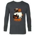 thumbnail image 1 of Disney Winnie the Pooh Eeyore This is my Costume Halloween - Long Sleeve T-Shirt for Men - Customized-Charcoal Heather, 1 of 5