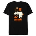 thumbnail image 1 of Disney Winnie the Pooh Eeyore This is my Costume Halloween - Short Sleeve Blended T-Shirt for Adults - Customized-Black Snow Heather, 1 of 5