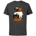 thumbnail image 1 of Disney Winnie the Pooh Eeyore This is my Costume Halloween - Short Sleeve Cotton T-Shirt for Adults - Customized-Charcoal Heather, 1 of 5