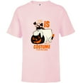 thumbnail image 1 of Disney Winnie the Pooh Eeyore This is my Costume Halloween - Short Sleeve T-Shirt for Kids - Customized-Soft Pink, 1 of 5