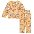 thumbnail image 1 of Disney Winnie the Pooh Eeyore Tigger Waffle Knit T-Shirt and Pants Outfit Set Newborn to Little Kid, 1 of 5