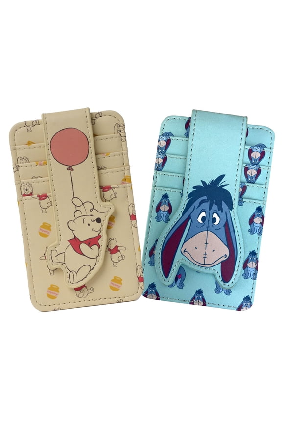 Winnie the Pooh & Eeyore Womens Card Holder Wallet 2-Piece Gift Set