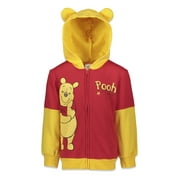 Disney Pixar Cars Lightning McQueen Toddler Boys Fleece Zip Up Hoodie Toddler to Big Kid