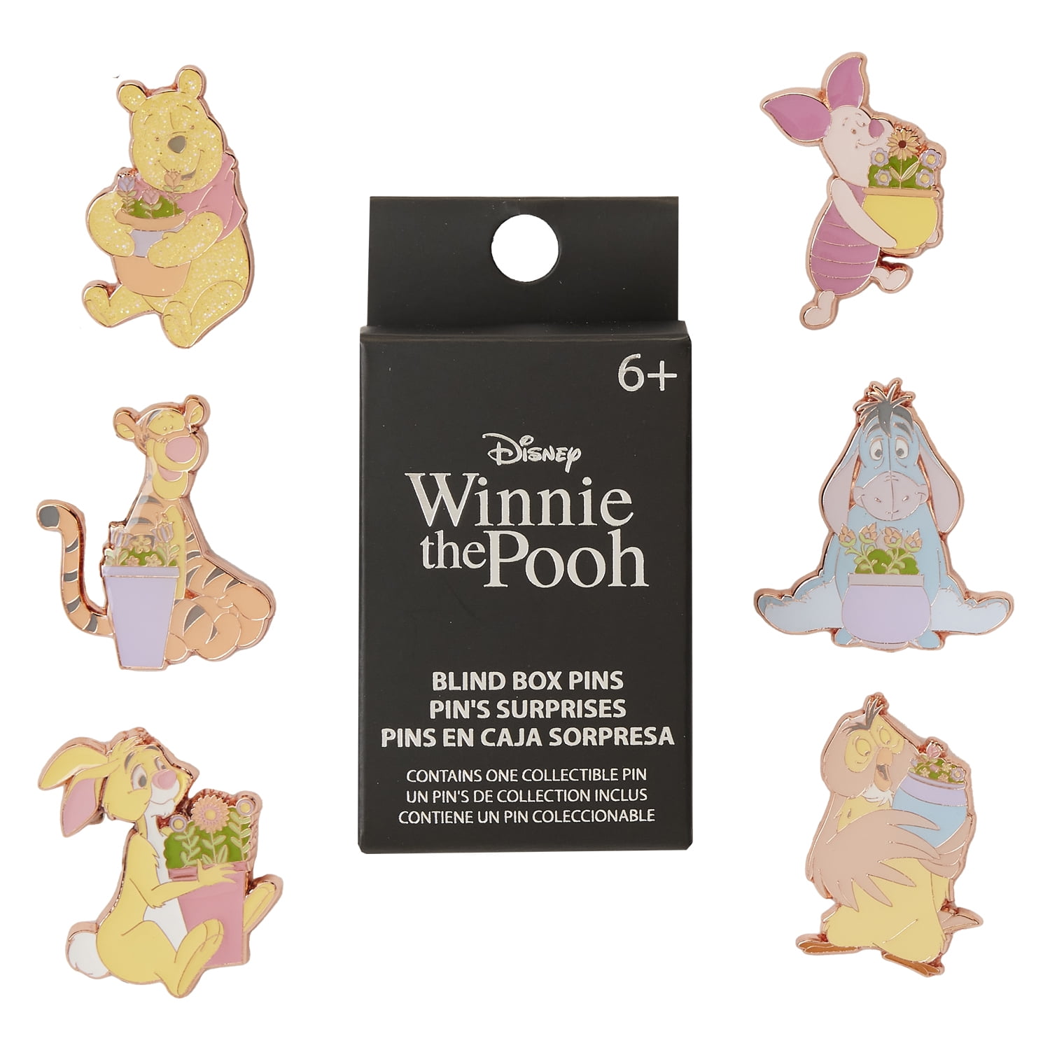 Disney Winnie the Pooh Flower Pots Blind Box Pin - Walmart.com