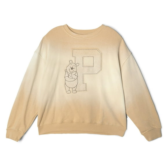 Disney Winnie the Pooh Women's Loungewear Sweatshirt Cream