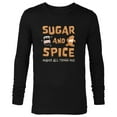 thumbnail image 1 of Disney Winnie the Pooh Gingerbread Cookie Sugar and Spice - Long Sleeve T-Shirt for Men - Customized-Black, 1 of 5