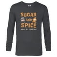 thumbnail image 1 of Disney Winnie the Pooh Gingerbread Cookie Sugar and Spice - Long Sleeve T-Shirt for Men - Customized-Charcoal Heather, 1 of 5