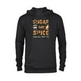 thumbnail image 1 of Disney Winnie the Pooh Gingerbread Cookie Sugar and Spice - Pullover Hoodie for Adults - Customized-Black, 1 of 5