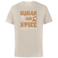 thumbnail image 1 of Disney Winnie the Pooh Gingerbread Cookie Sugar and Spice - Short Sleeve Cotton T-Shirt for Adults - Customized-Natural, 1 of 5