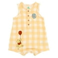 thumbnail image 1 of Disney Winnie the Pooh Henley Sleeveless Romper Newborn to Infant, 1 of 5