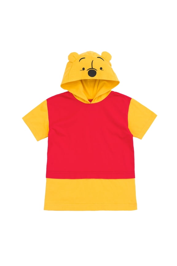 Winnie the Pooh Hooded Matching Family Cosplay T-Shirt Adult