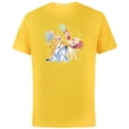 thumbnail image 1 of Disney Winnie the Pooh Hundred Acre Wood Birthday - Short Sleeve Cotton T-Shirt for Adults - Customized-Yellow, 1 of 5