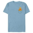 thumbnail image 1 of Disney Winnie the Pooh Hunny in My Pocket - Short Sleeve Blended T-Shirt for Adults - Customized-Ocean Blue, 1 of 5