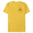 thumbnail image 1 of Disney Winnie the Pooh Hunny in My Pocket - Short Sleeve Blended T-Shirt for Adults - Customized-Yellow, 1 of 5
