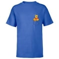 thumbnail image 1 of Disney Winnie the Pooh Hunny in My Pocket - Short Sleeve T-Shirt for Kids - Customized-Royal, 1 of 5
