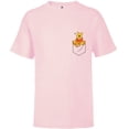 thumbnail image 1 of Disney Winnie the Pooh Hunny in My Pocket - Short Sleeve T-Shirt for Kids - Customized-Soft Pink, 1 of 5