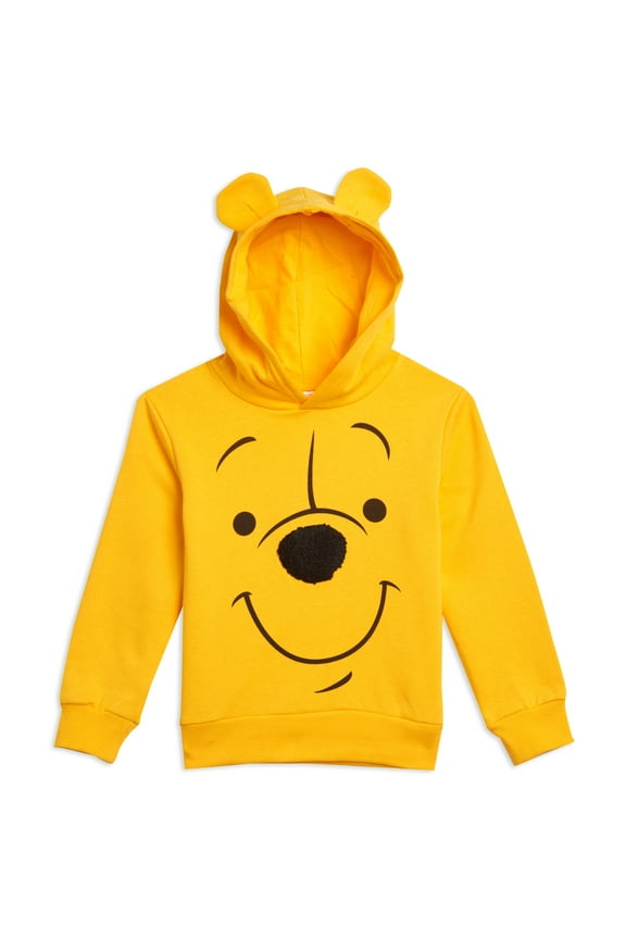Winnie the Pooh Infant Baby Boys Fleece Cosplay Pullover Hoodie Infant to Little Kid