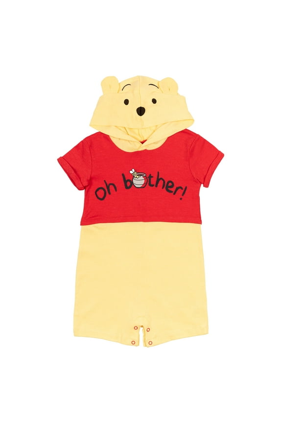 Winnie the Pooh Infant Baby Boys Romper Newborn to Toddler