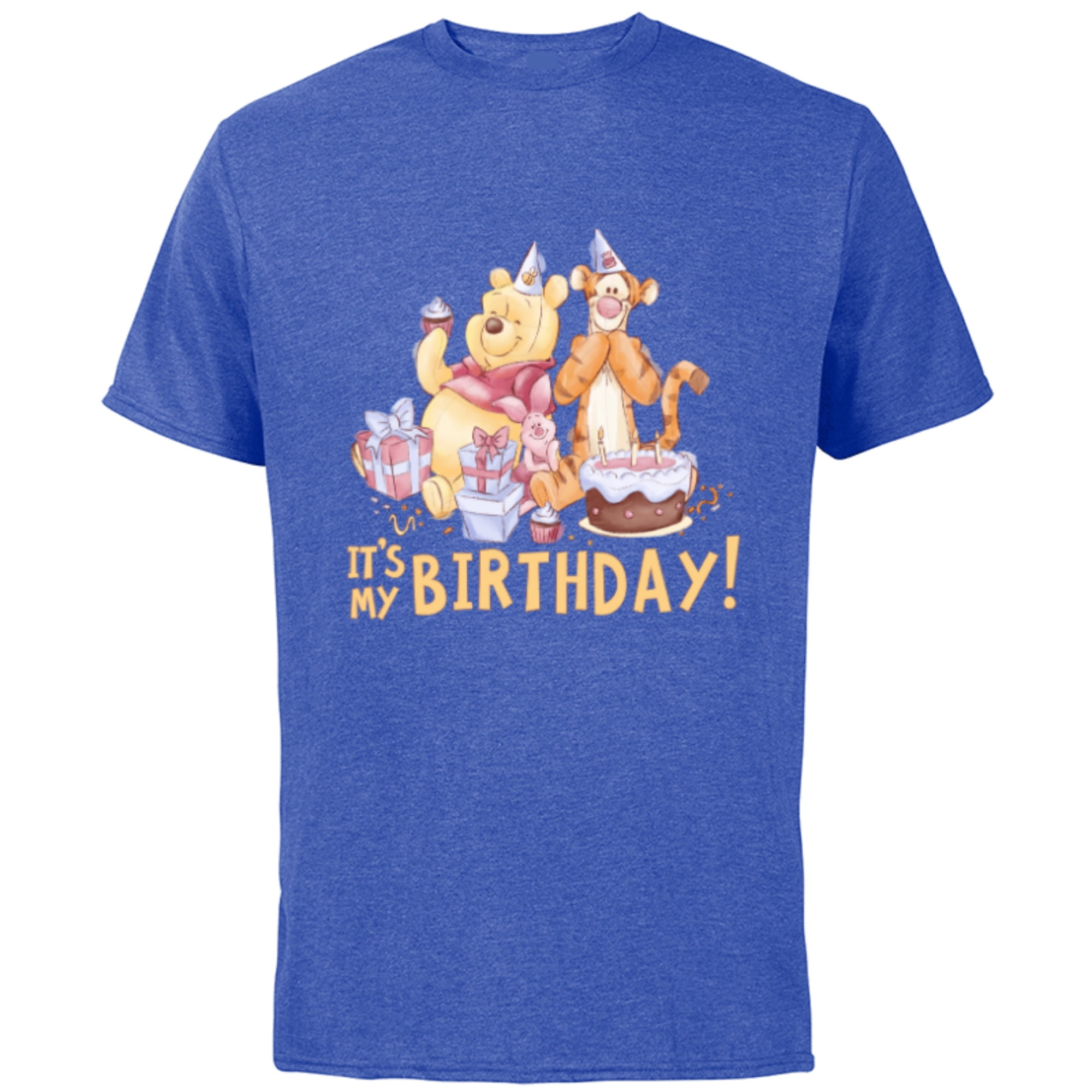 Disney Winnie the Pooh It's My Birthday Short Sleeve Cotton T
