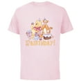 thumbnail image 1 of Disney Winnie the Pooh It’s My Birthday - Short Sleeve Cotton T-Shirt for Adults - Customized-Soft Pink, 1 of 5